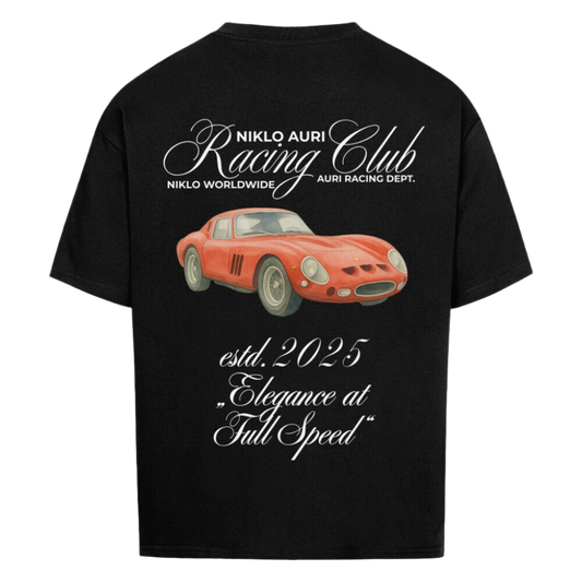 Racing Club Tee – Elegance at Full Speed