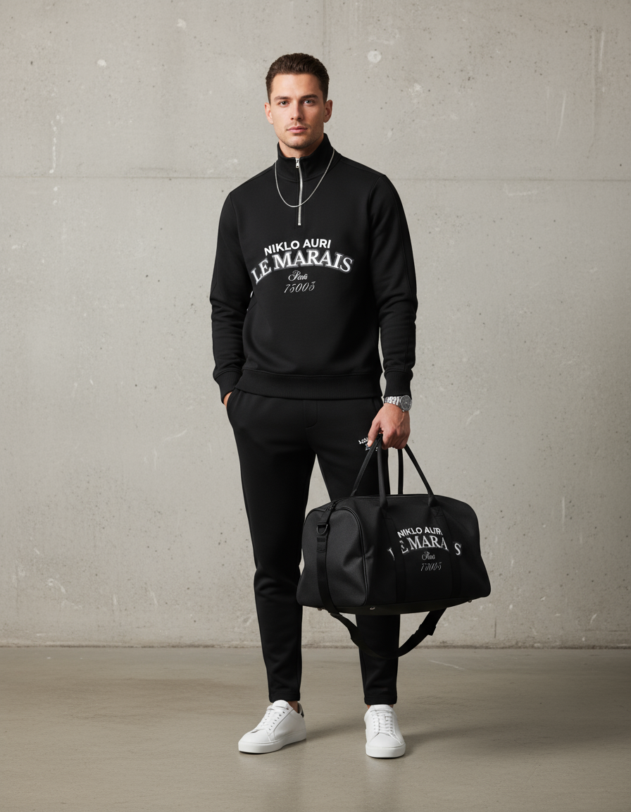 Le Marais Quater Zip