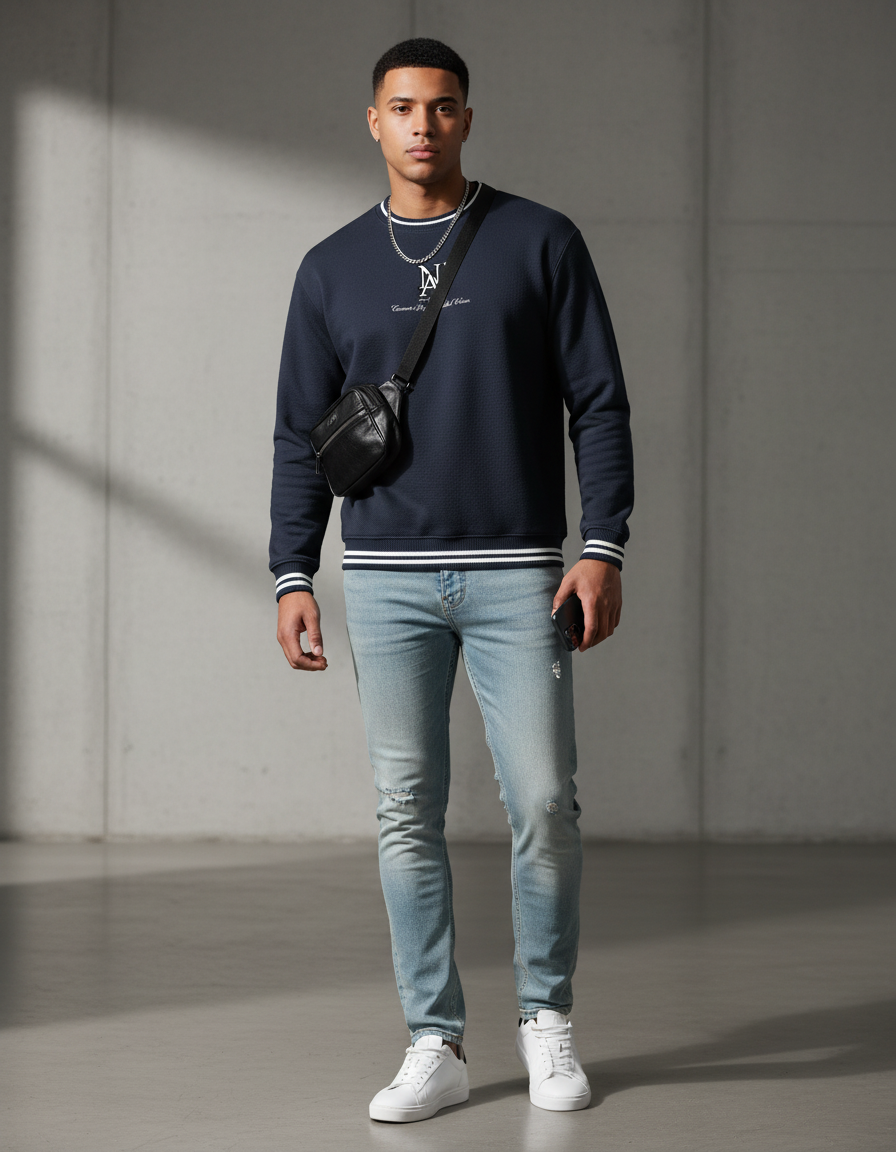 College Concrete Vision Crewneck